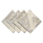 TOPLUXE Cloth Napkins Set of 4, Napkins Reusable 45x45cm, Dining Table Decoration for Dining Room/Restaurant (Beige)