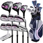 PGF Lady Concord Women's Complete Golf Club Set [15-Piece] [Hand: Right] [Length: Standard]