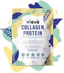 Vieve Collagen Protein Powder - Hydrolysed Bovine Peptides - Diet Support Supplement for Skin, Hair, Nail Health - Non-GMO, EU Grass-Fed, Pasture-Raised Cattle - No Dairy or Sugar, Flavourless, 400g