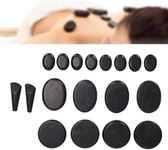 18 Hot Stones for Massage, Electric