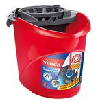 Vileda Super Easy Torsion Wringer Power Mop Bucket Red SuperMocio