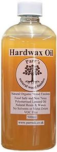 Parr's Hard Wax Oil - -500ml -VOC Free and no toxins - All Natural