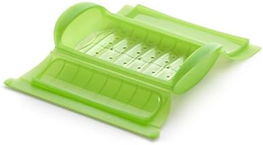 Lékué Boîte à vapeur Classic Plus en Vert, 1-2 pers. (650 ml)