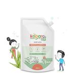 Koparo Natural Hand Wash Liquid | 2 Litres | Aloe & Green Tea Fragrance | pH Balanced Infused With Glycerin & Tea Tree Oil Germ Protection | Safe for All Skin Types | Organic, Eco Friendly, Plant Based | Safe for Kids