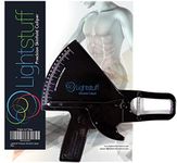 Lightstuff Precision Skinfold Caliper - Easy, Reliable Tool for Monitoring Body Fat - Quick Start Guide for Beginners, Detailed Booklet for Advanced Users - Measures up to 80mm in Skinfold Thickness