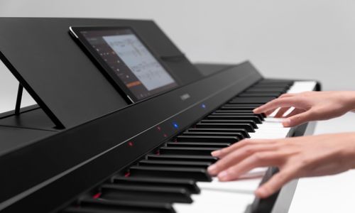 Yamaha P-S500 Digital Piano, Black – 88-Key Weighted Keyboard