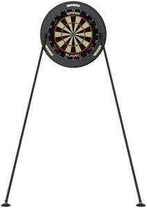 Winmau Vertex Dart Board Stand - Portable, Adjustable & Mount-Free Dartboard Stand System - Professional Darts Accessory - Compatible with All Dartboards