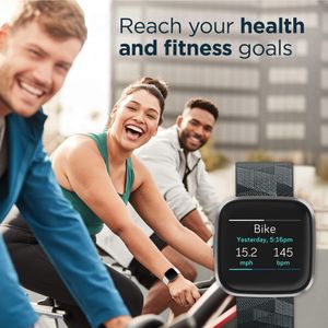 Fitbit Versa 2 Smartwatch – Charcoal
