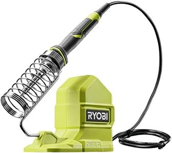 RYOBI Fer à Souder Sans Fil 18V ONE+ RSI18-0 – Chauffe Rapide en 60s, Température Jusqu’à 480°C, Embout Remplaçable – Idéal Électronique, Réparations – Batterie Non Incluse