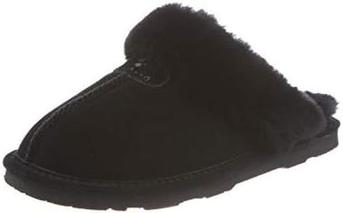 BEARPAW Women's Loki Ii Slipper Black II Size 5 B(M) US