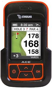 Izzo Golf Swami Ace Handheld Golf GPS Rangefinder - Orange