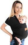 Baby Wrap Carrier - Premium Cotton Sling for Newborns to Toddlers - Hands-Free, Soothing Wrap with Front Pocket for Essentials - One Size Fits All - by Max&So