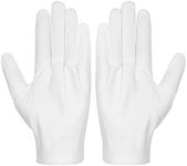 Cotton Gloves, Selizo 3 Pairs White