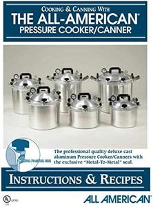 All American pressure cooker instruction and recipe book.