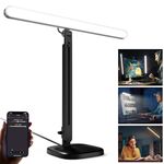 NEEWER TL40 USB Streaming Light Bar LED Gaming Light with APP/PC/MAC Control, No Screen Glare Flicker Free 2900K-7000K 12 Scenes CRI 95+/TLCI 97+, 360° Rotation 180° Tilt, Adjustable Light Stand