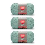 Red Heart Bulk Buy: Soft Yarn (3-Pack) Seafoam E728-9520