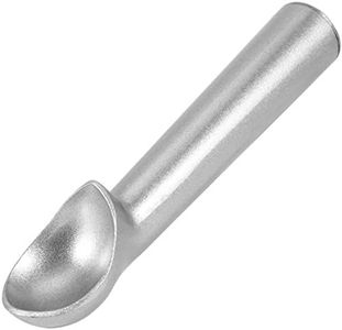 Viynran Anti-Freeze Nonstick Ice Cream Scoop - Professional Aluminum Kitchen Tool for Gelato, Sorbet, and Cookie Dough (Silver)