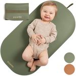 Beautiful Baby Diaper Changing Mat Made of Vegan Leather - Soft and Easy to Wipe Changing Pad for Travel or at Home Use - Lightweight and Foldable Mat That Perfectly Fits Into Any Diaper Bag