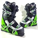 Apex Antero XP Ski Boots Men 29 Boa Coiler Open Chassis Green Nanolite Carbon