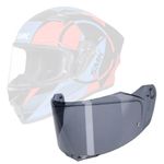 SMK Helmets - Stellar Helmet Visor, Color - Tinted