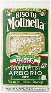 Molinella Italian Arborio Rice, 1-Pound Boxes (Pack of 6)