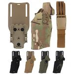 Tactical Holster, with Quick Mount Panel Adapter and Leg Shroud Drop Assembly Adapter, for Glk 17/19+X300 (CP)