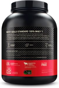 Optimum Nutrition Gold Standard Whey Protein Powder, Vanilla, 2.28kg – 76 Servings