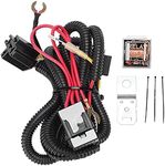 Aramox Air Wiring Harness Relay Kit, 12V Universal Horn Wiring Harness Relay Kit Set for Car Truck Grille Mount Blast Tone