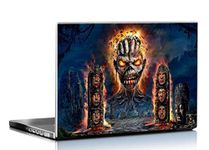 PIXELARTZ Laptop Skin - Iron Maiden Artwork - HD Quality-15.6 Inches