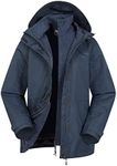 Mountain Warehouse Fell II Womens 3 in 1 Jacket Navy 14