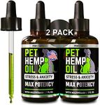 (2 Pack) Hemp Oil for Dogs and Cats