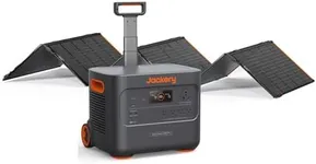 Jackery Solar Generator 3000 PRO 500WX, 3024Wh Power Station with 500W Solar Panels, Fast Charging in 2.4 Hours, Intelligent BMS, 2xPD 100W Ports for RV Outdoor Camping & Power Outages Black, Orange