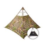 Nukem Grab & Go Hunting Ground Blind - Mossy Oak Obsession - Lightweight Stake-Free Pop Up Turkey & Deer Blind (Regular)