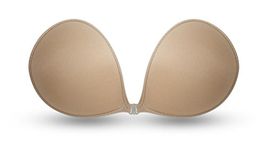 NuBra Feather Lite Super Light Adhesive Bra (Cup C, Nude)