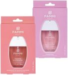 PAMMI Beauty Hand Sanitizer Spray Travel Size, Pocket Hand Sanitizer Bottle, Quick Dry Mini Hand Sanitizer Spray for Clean Your Hands, Rose and Guava, 600-Sprays (1.3 fl oz/Pack) - 2 Packs