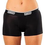 Bambody Absorbent Boy Short, 5th Gen - Medium, 1 Pack, Black