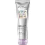 Loreal Paris EverPure Purple Shampoo for Blonde Gray and Silver Hair Sulfate Free Vegan Brass Toning Hydrating Shampoo for Color Treated Hair 8.5 Fl Oz