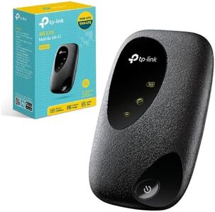 TP-Link 4G Cat4 LTE Travel Mobile Mi-Fi Hotspot, Connection with Up to 10 Devices, Compatible with Most of the Network, Rechargeable /Up to 8 hours life Battery, Easy Management with tpMiFi App(M7200)