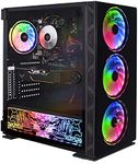 Veno Scorp RGB Gaming PC - AMD Ryzen 3 3200G 4GHz, AMD Vega 8 Graphics, 16GB 3000MHz, 1TB Hard Drive, Windows 10 NeonZilla