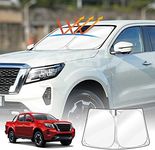 X-Car WindScreen Sun Shade for Nissan Navara D23 NP300 2015-2024 Accessories Visor UV Block Wind Screen Wind Shield Shade