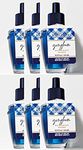 Bath and Body Works Gingham Wallflowers Fragrance Refill (6-Pack) - 0.8 fl oz / 24 mL Each