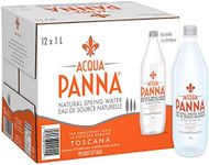 Acqua Panna Natural Mineral Water, 12 x 1000 ml PET Bottle