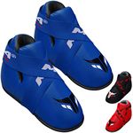 Mytra Fusion Semi Contact Boxing Shoes for MMA Martial Arts Muay Thai Combat Training (Blue, M)