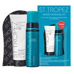 St.Tropez Self Tan Award Winning Kit, Express Bronzing Mousse 200 ml, Gradual Tan Firming Body Lotion 200 ml, Applicator Mitt, Vegan Fake Tan & Skincare