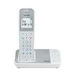 VTech XS1050 DECT Cordless Phone. AntiBacterial Plastic with Call Block, Landline House Phone with Answering Machine,Caller ID/Call Waiting,Volume Booster,Handsfree,Speed Dial,Backlit Display&Keypad