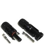 HQRP Pair Solar Panel DC Cable Connectors male & female (M&F) for PV / Photovoltaic System Item Title