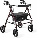 Medline Heavy Duty Rollator Walker 