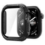 Spigen Protective Case for Apple Watch Series 11/10 46mm, Military Grade, Dual Layer(Tough Armor) - Black