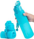 Collapsible 32oz Silicone Water Bot
