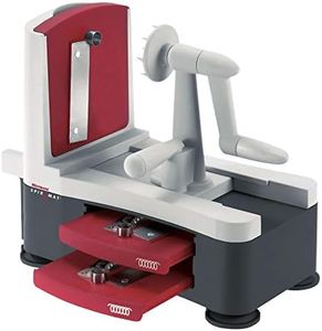 Westmark Spiromat Spiralizer for Vegetable Spaghetti and Fruit, Anthracite/White/Red
